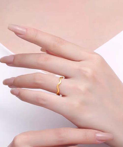 指輪 リング ウェーブリング レディース : ZOZOTOWN Yahoo!店 - 通販