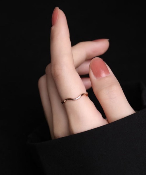 指輪 リング ウェーブリング レディース : ZOZOTOWN Yahoo!店 - 通販