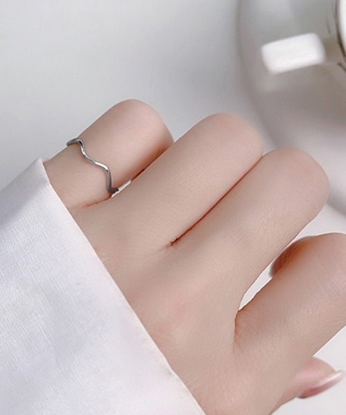 指輪 リング ウェーブリング レディース : ZOZOTOWN Yahoo!店 - 通販