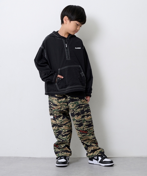 ✅新品未使用　タイガーカモ　カーゴパンツ　迷彩　ミリタリー　ワイド　軍物　XL ✓新品未使用 タイガーカモ カーゴパンツ 迷彩 ミリタリー