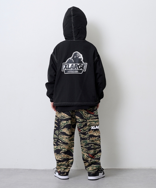 XLARGE KIDS パンツ タイガーカモカーゴパンツ キッズ 子供服
