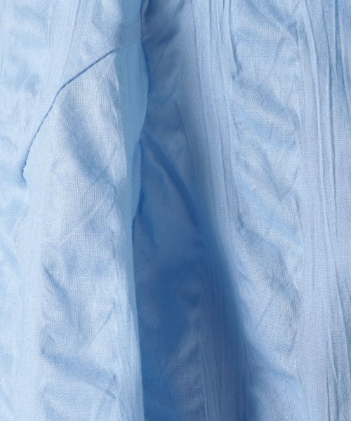 「allureville」 半袖ブラウス 2 サックスブルー レディース_画像8