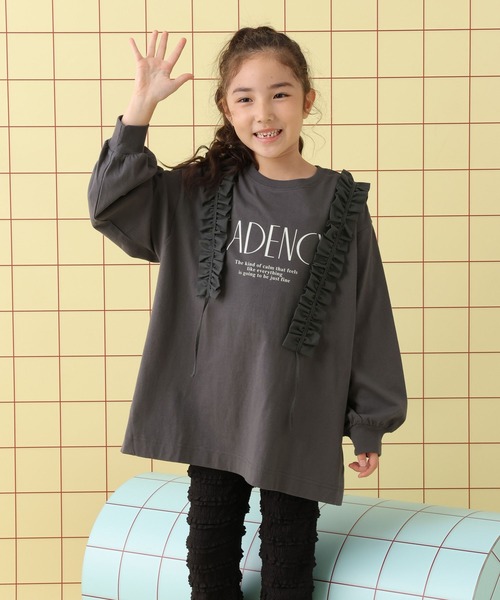 Reicy kids 子供服♡ LEPSIM（レプシィム） tシャツ 「KIDS」グラフィック長袖プリント