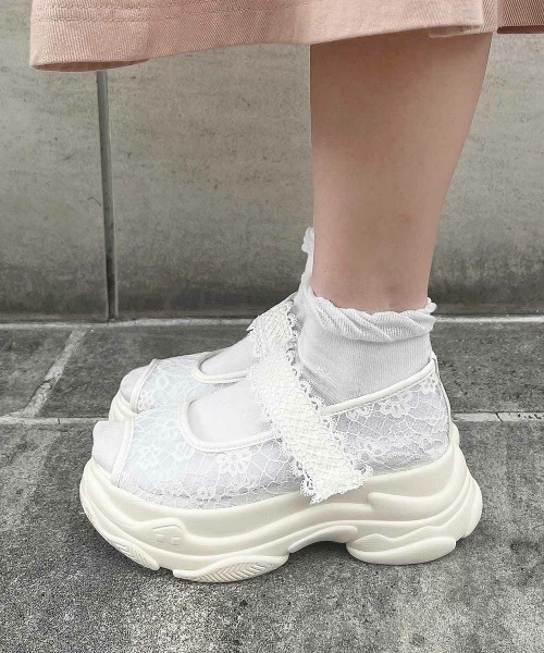 「F i.n.t」 ヒールサンダル M ブラック レディース_画像7