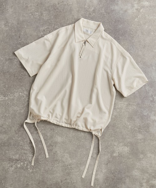 「ADRER」 半袖シャツ S ブラック メンズ_画像3