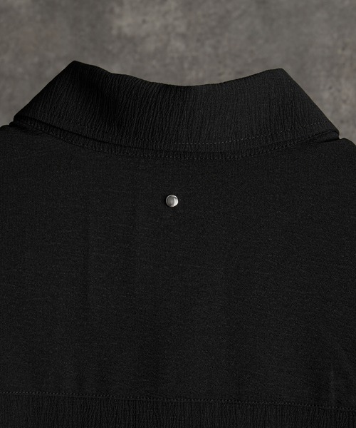 「ADRER」 半袖シャツ S ブラック メンズ_画像8