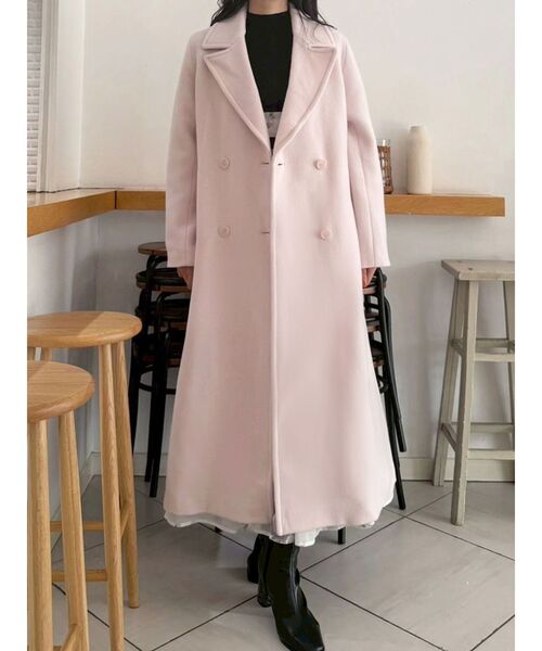 mercuryduo新品 ウールチェスターコート MERCURYDUO コート チェスターコート ウールチェスターコート