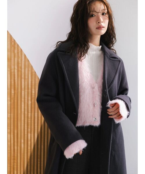 MERCURYDUO マーキュリーデュオ ウールチェスターコート MERCURYDUO（マーキュリーデュオ） コート チェスターコート ウール