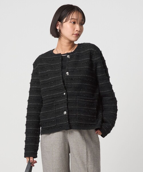 green label relaxing（グリーンレーベルリラクシング） カーディガン