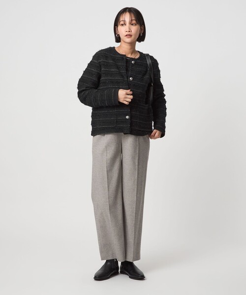 green label relaxing（グリーンレーベルリラクシング） カーディガン