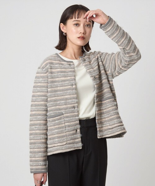 green label relaxing（グリーンレーベルリラクシング） カーディガン