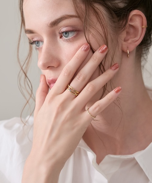 NOJESS（ノジェス） 指輪 リング 「Trick Ring」ゴールドダイヤモンド