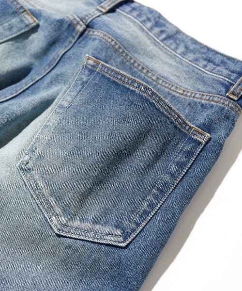 「NAUTICA」 デニムハーフパンツ LARGE ネイビー メンズの画像
