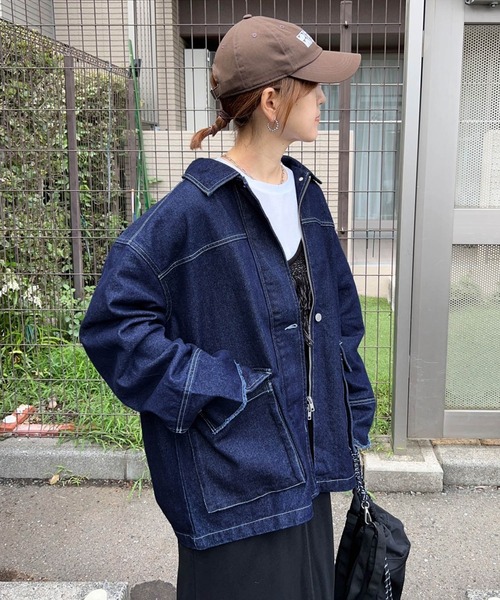 notch. デニムジャケット gジャン 「 notch. by KR 」デニム