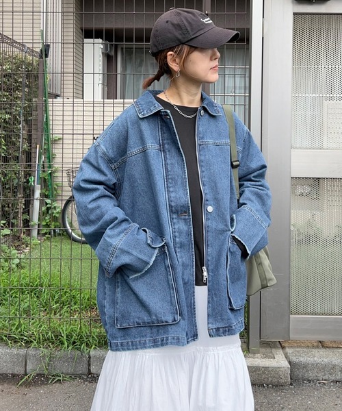 TOPCHANEL デニムジャケット notch. デニムジャケット gジャン 「 notch. by KR 」デニム