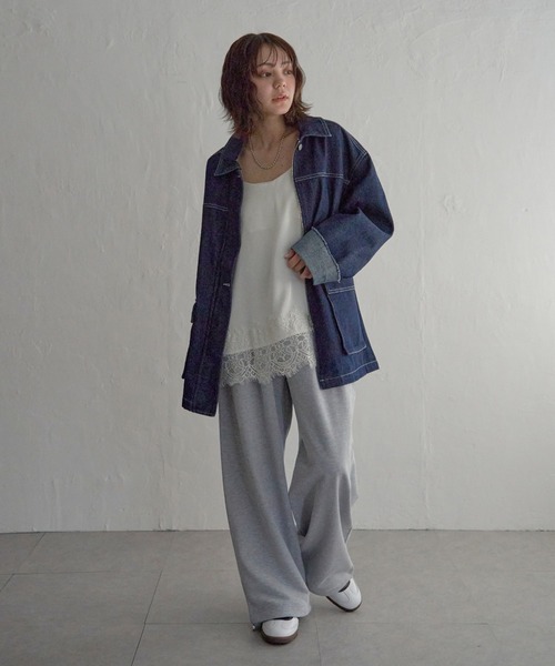 notch. デニムジャケット gジャン 「 notch. by KR 」デニム