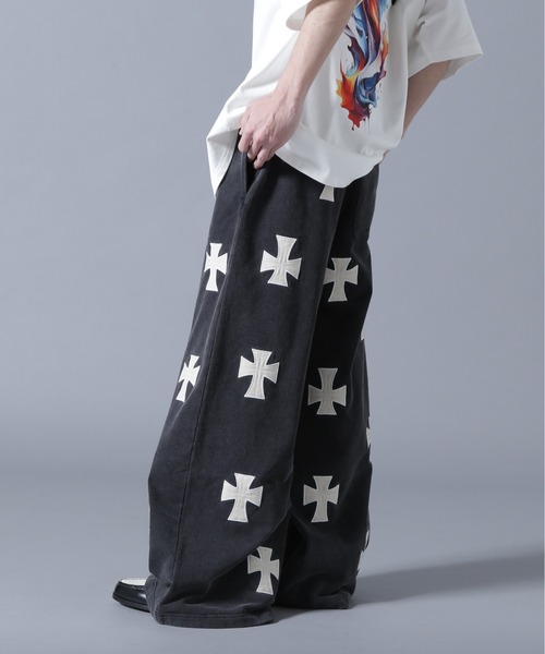 UNKNOWN LONDON（アンノウンロンドン） ワイドパンツ スウェットパンツ