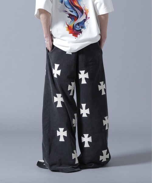 UNKNOWN LONDON（アンノウンロンドン） ワイドパンツ スウェットパンツ