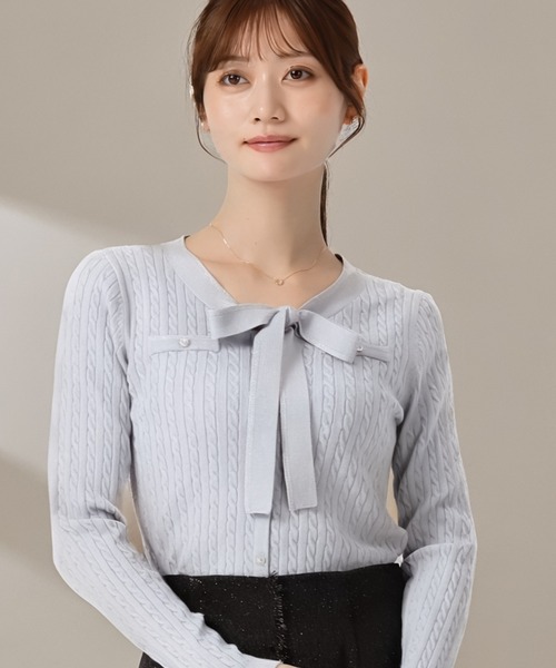 MACHATT マチャットアイボリー ケーブルニットセーター Alley Tokyo ニット セーター モンスターケーブルニットプルオーバー
