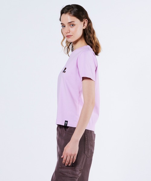 「DOUBLE STANDARD CLOTHING」 半袖Tシャツ FREE ピンク レディース_画像4