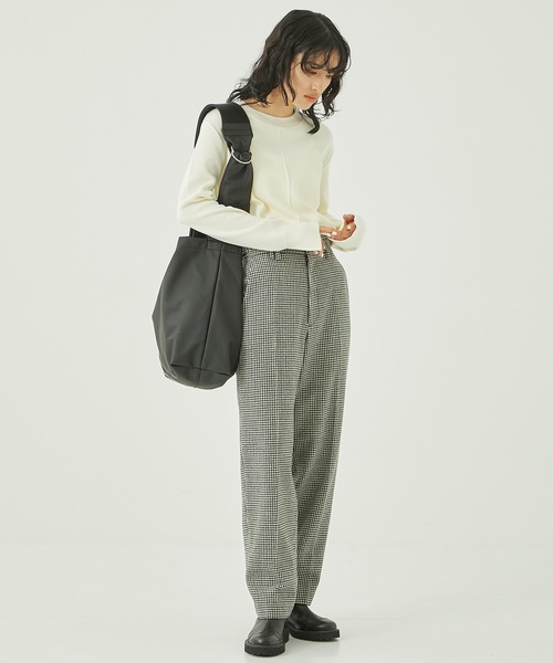 PUBLIC TOKYO / ショルダーバッグ/--/BLK/無地 yorozu 「PUBLIC TOKYO」ショルダーバッグ FREE ブラック レディース