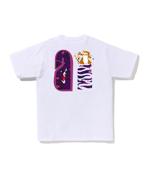 A BATHING APE（アベイシングエイプ） tシャツ COLOR CAMO TIGER SHARK