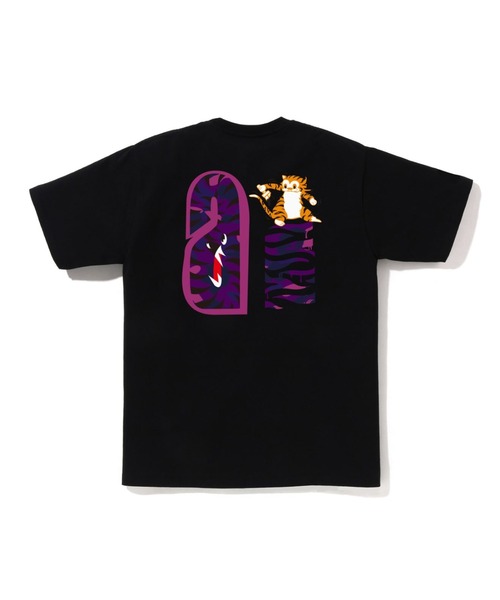 A BATHING APE（アベイシングエイプ） tシャツ COLOR CAMO TIGER SHARK