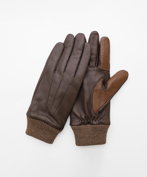 KURODA（クロダ） 手袋 レザーグローブ/タッチパネル対応 メンズ