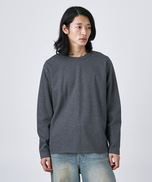 B.C STOCK（ベーセーストック） tシャツ 裏起毛 ハニカムサーマル