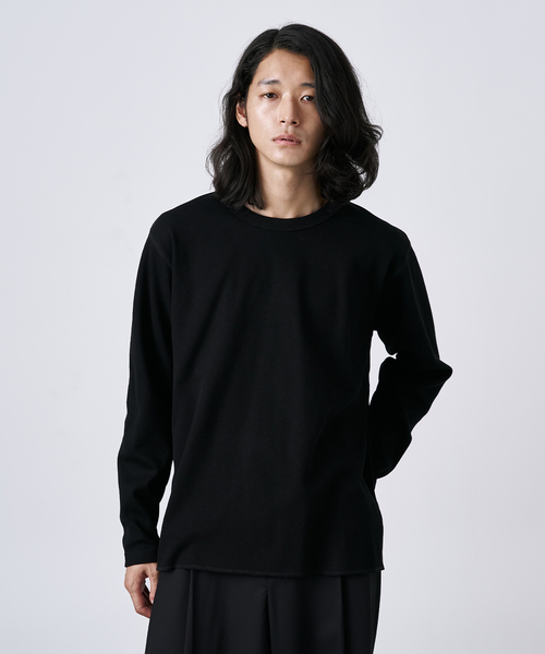 B.C STOCK（ベーセーストック） tシャツ 裏起毛 ハニカムサーマル