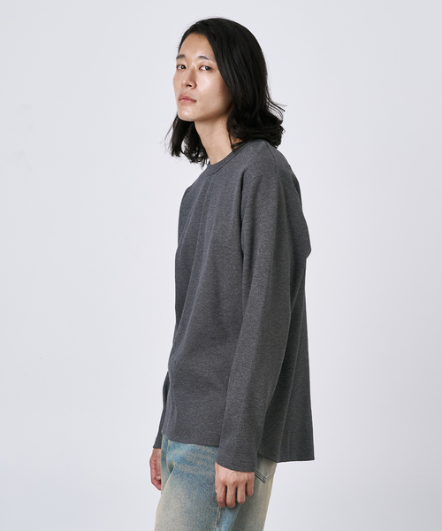 B.C STOCK（ベーセーストック） tシャツ 裏起毛 ハニカムサーマル