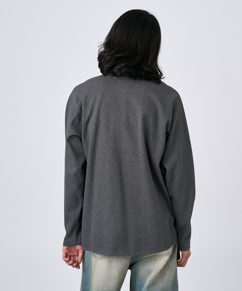 B.C STOCK（ベーセーストック） tシャツ 裏起毛 ハニカムサーマル