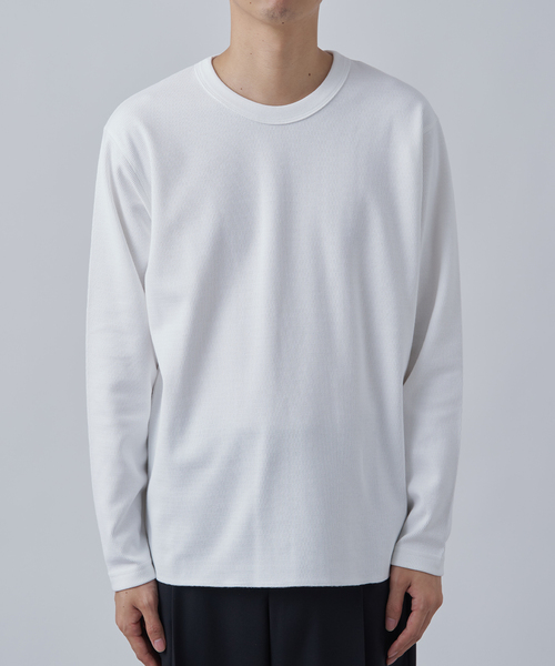 B.C STOCK（ベーセーストック） tシャツ 裏起毛 ハニカムサーマル