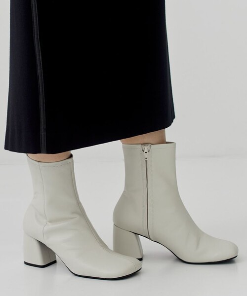 「CITY」 ショートブーツ 2 ブラック レディース_画像5