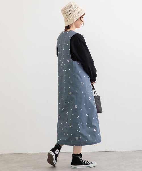 「POU DOU DOU」 ノースリーブワンピース M ブラック レディース_画像8