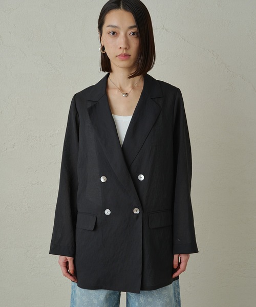 ラウンジドレス　レースジャケット ブラック　フリーサイズ LOUNGEDRESS（ラウンジドレス）の「レースジャケット（テーラード