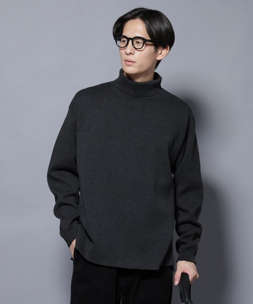 NANO universe（ナノ・ユニバース） セーター ニット ミラノリブ