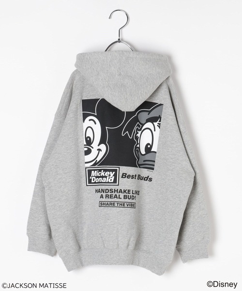 Disney（ディズニー） パーカー 「JACKSON MATISSE×BAYFLOW」ミッキー
