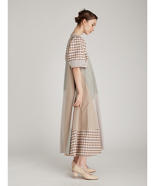 「FURFUR」 半袖ワンピース FREE ブラック レディース_画像4