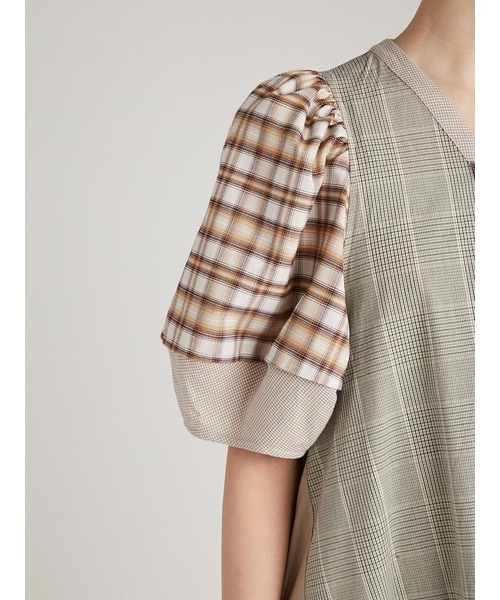 「FURFUR」 半袖ワンピース FREE ブラック レディース_画像7