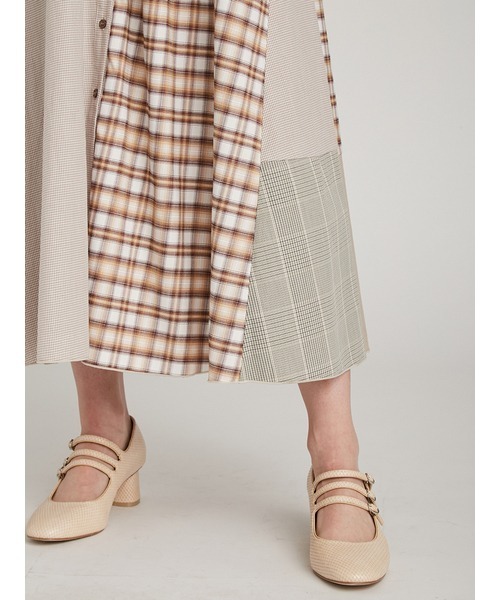 「FURFUR」 半袖ワンピース FREE ブラック レディース_画像8