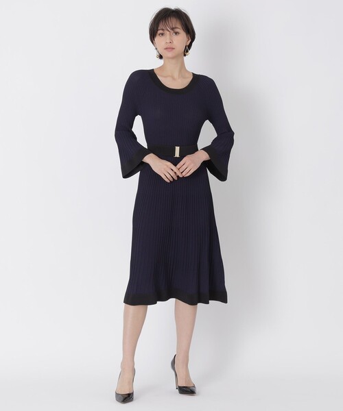 EPOCA（エポカ） ニットワンピース 40 グリーン レディース : ZOZOTOWN