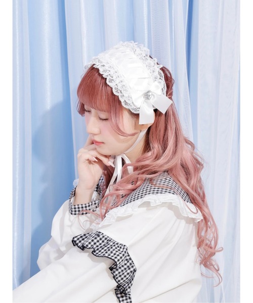 PUTUMAYO ヘッドドレス　お袖とめ2点 NOEMIE（ノエミー） キラキラハートビジューヘッドドレス : ZOZOTOWN