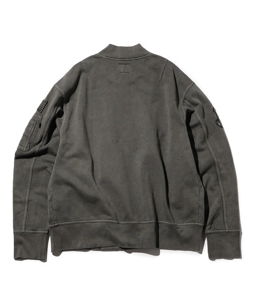 VALLEY APPAREL（バレイアパレル） パーカー ジャージパッチドMA-1
