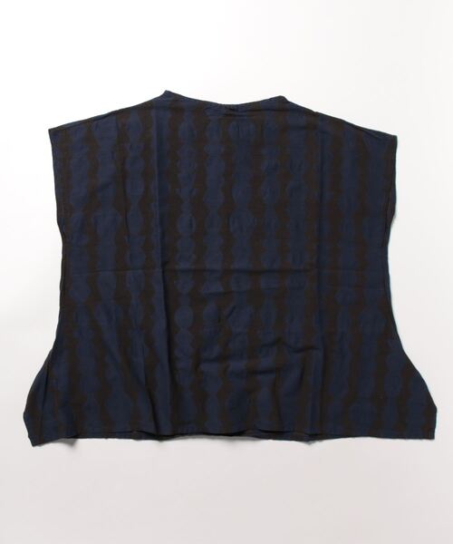 Plantation（プランテーション） 半袖ブラウス M size グレー 