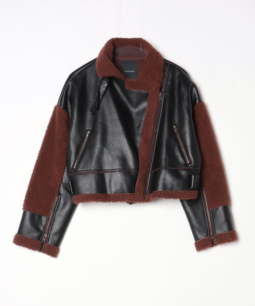 【新品】ジーナシス モンスターブルゾン ブラウン JEANASIS｜モンスターブルゾン | Rakuten Fashion(楽天ファッション