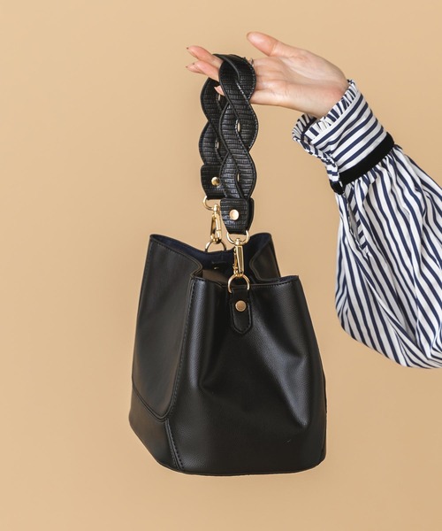 「Gready Brilliant」 「AuieF」2WAYバッグ FREE グレー レディース_画像4