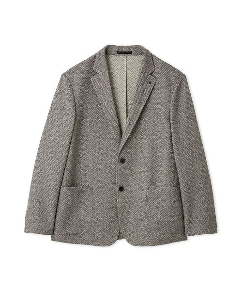 ジャケット テーラードジャケット 「The First Class」Ｔ．Ｇ．ＦＡＢＩＯ ３ＤヘリンボンJACKET メンズの画像