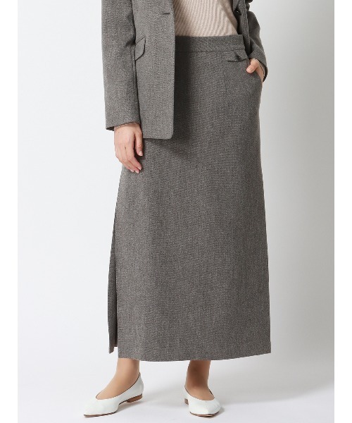 hyeon ヘヨン　グレー フレアジャガードスカート hyeon ヘヨン グレー フレアジャガードスカート 2025年最新】Hyeon