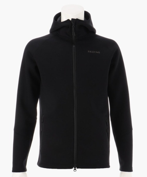 BRIEFING ジップジャケット Ｍ BRIEFING（ブリーフィング） ジップアップパーカー M ブラック メンズ